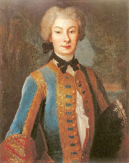 Louis de Silvestre Anna Orzelska in riding habit Spain oil painting art